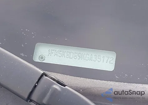 2019 Ford Explorer Xlt из США, поврежденный, VIN 1FM5K8D89KGA35172